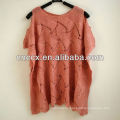 12STC0608 short sleeves crotched pullover fashion knit